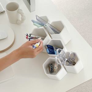 허니콤 멀티홀더 연필꽂이 데스크정리함