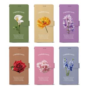 갤럭시 컬러블라썸 다이어리 지갑 케이스 S26 S25 울트라 플러스 S24 S23 S22 S21 FE 노트20 A56 A36 A16