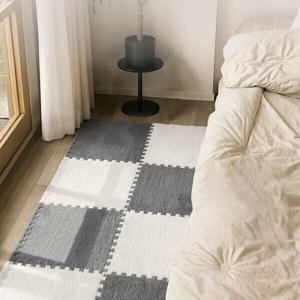 (1세트x4장) 코지무드 소프트퍼 거실 퍼즐 쿠션 매트 층간소음방지 놀이방 러그 카페트 (2세트이상추가할인)