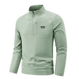 지프스피릿 반집업 풀오버 겨울 집업 기모 맨투맨 긴팔 캐주얼 하이넥 티셔츠 8933