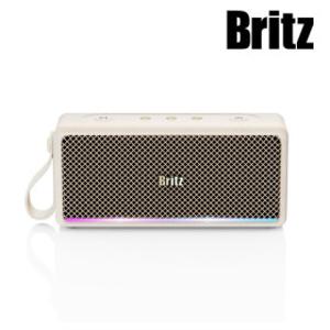 브리츠 BZ-TBUTTON 블루투스 스피커 우퍼 무선 방수 20W 아이보리