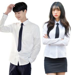 판매 1위/교복셔츠/블라우스/둥근카라/여자 남자 셔츠