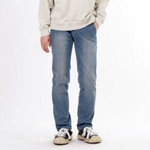 남자 스판 히든 밴딩 스탠다드핏 일자 청바지 (S-5XL) 연청 중청 진청 그레이 블랙 샌드블루 SN1013