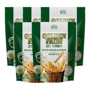 DeCa 골든프라이즈 사워크림어니언 100g 5개
