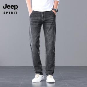 지프스피릿 JEEP SPIRIT 스판 남자 청바지 신축성 좋은 데님 일상복 WJPY044H