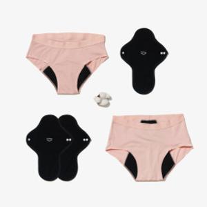 위생팬티 에어패키지 생리 흡수 방수 샘방지 여성속옷 오가닉 순면팬티 첫생리선물