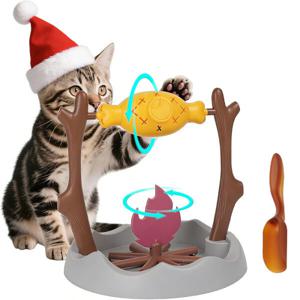 엠티링크 고양이 강아지 간식 장난감 노즈워크 먹이퍼즐 통돌이 간식놀이 돌돌이