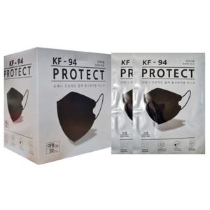 숨편한 새부리형 마스크 KF94 대형 국내산 50매 컬러마스크 5가지 색상