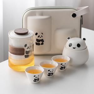 판다 푸바오 티타임 세트 홈카페 올인원 세트