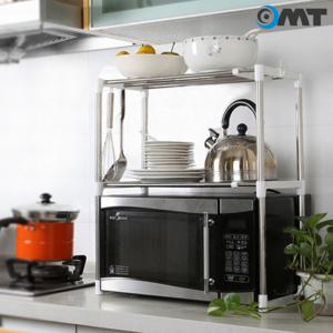 3단 스텐 스탠드 주방 오븐 전자레인지 선반 IY-L30