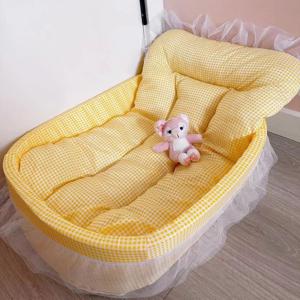 강아지공주방석 탈부착 침대 반려견