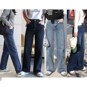 나나진 당일발송/봄청바지/신상/키작진/데님/일자/진청/부츠컷/밴딩/와이드/배기/빅사이즈/세일/본딩/기모