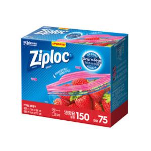 지퍼락 지퍼백 이지오픈탭 냉장225매(중150+대75)