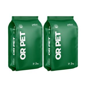 (한정수량/스타배송/강아지사료 특가)올펫 연어 4kg(2kg+2kg) 유기농 푸들 말티즈 노견 강아지사료 1+1