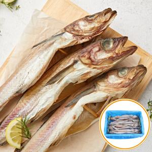 (신선집중) 동아푸드 코다리 깨끗하게 손질한 다용도 촉촉한 반건조 명태코다리 황금빛 특대 8미 (42-45cm)