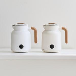 3/19 한정수량 역대가)멜로우 전기포트 온도조절 보온 분유 커피 무선 스테인리스 주전자 1L 출산 육아