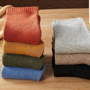 (5켤레x1세트) 따뜻한 겨울 방한 데일리 기모 양말 도톰한 주름 중목 고탄력 고밀도 (2세트이상추가할인)