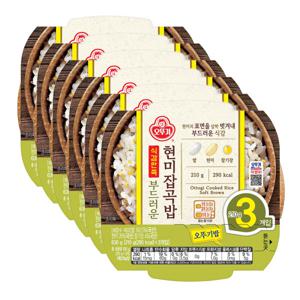 식감만족 부드러운현미잡곡밥 210G 18개