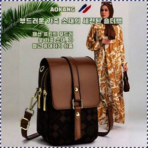 패션 소프트 가죽 숄더백 여성 가방 40대50대 다기능 조절 가능 토트백 우아한 기질/빈티지 패션/대용량