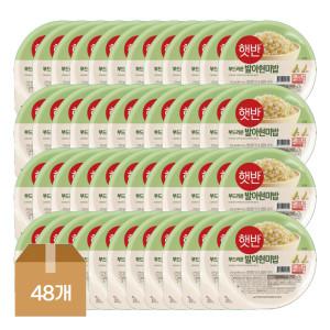 햇반 발아현미밥 210g x 48개