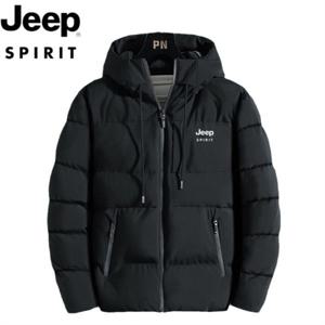 지프 JEEP SPIRIT 남자 패딩 가을 겨울 스포츠 방풍 기모 패딩 도톰 후드 패딩