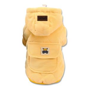 딩동펫 반려동물 빅포켓 골덴 후드점퍼