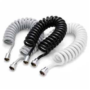 (3M/5M) 코일호스 스프링 욕실 변기호스 샤워 호수 화장실 스프레이건 베란다 청소 샤워기호스