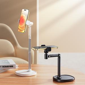 스마트폰 수직 촬영 거치대 휴대폰 각도 높이 조절 탁상용 쇼츠 라이브 방송 책상용 핸드폰 모션뷰 스탠드
