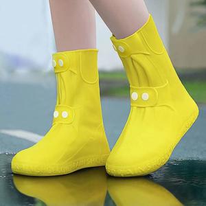 남녀 공용 방수신발커버 휴대용 장화 레인슈즈