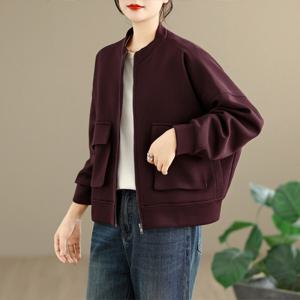 중년여성의류 40 50대 미시옷 마담 빅사이즈 봄 바람막이 야상 경량 아웃도어 등산 바람막이 자켓