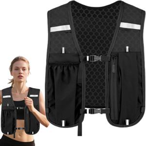 초경량 런닝 조끼 러닝 등산 골프 힙색 마라톤 배낭 가방