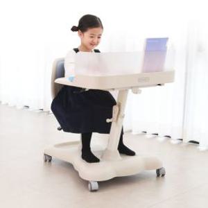 가제트 유아 책상 의자 세트 일체형 가구 어린이 초등학생 아동 키즈 높이조절 발받침 미술 놀이 테이블