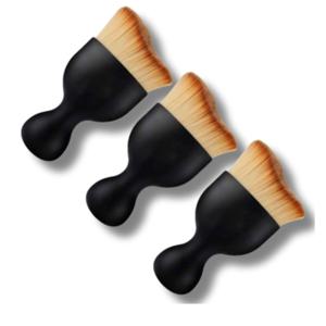 1+1+1 미세모 먼지 부스러기 청소 브러쉬/미세모먼지털이/미세모청소솔/먼지청소기/차량용먼지털