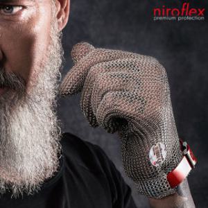 니로플렉스 쇠그물 장갑 5손가락 (식품용인증)