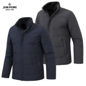 겨울 백화점용 고급 남자 덕다운 패딩점퍼 오리털 토끼털 남성 골프 점퍼 자켓 방수 방풍 빅사이즈 JP