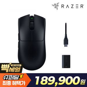 레이저코리아 Viper V3 Pro SE + HyperPolling Wireless Dongle 혜택가 18만 무선 게이밍 마우스 동글 세트
