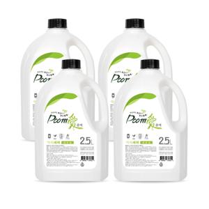 제이제이 품애 액체세제 세탁세제  2.5L 4개 온가족 세탁세제