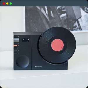 사운드룩 휴대용 레트로 인테리어 디자인 예쁜 LP 소형 블루투스 스피커