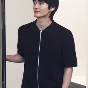 남성) 리넨 블렌드 집업 가디건_MSF2EC1321