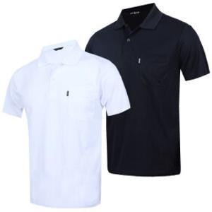 2장세트 남성카라티셔츠 반팔 여름작업복 쿨론 피케셔츠