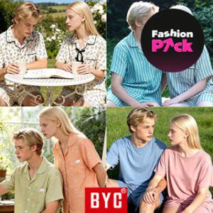 (20%쿠폰) BYC 외 커플 잠옷 세트 봄 여름 인견 쿨 냉감 순면 반팔 파자마 홈웨어 바지 남자 여성 빅사이즈