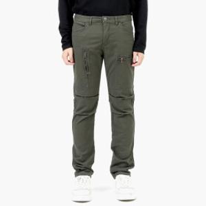 비브레이커스 겨울 기모 본딩 스판 지퍼포켓 면바지 작업복(28~38) VG06카키기모