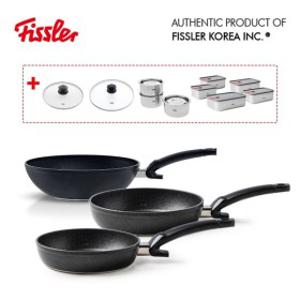휘슬러 아다만트 컴포트 IH 인덕션 프라이팬 + 추가구성(24유리뚜껑+28유리뚜껑+메탈