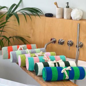 (20%+16%) 테리파머 스트라이프 호텔수건 대형수건 샤워타올 1장 수건 타올 대형타올 비치타올 타월