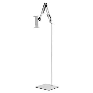 ABC 스탠드 자바라 핸드폰 태블릿 거치대 3단 화이트