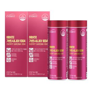 (16주분) 에버핏 가르시니아 1004 112정 2박스 / 고함량 HCA 체지방감소 (4개월분) 다이어트 루틴