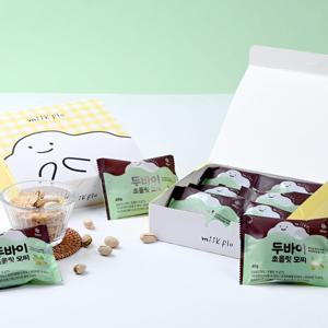 두바이 초콜릿 모찌 찹쌀떡 (40gx 6개입) 찹쌀떡 수능떡 떡선물 피스타치오 카다이프