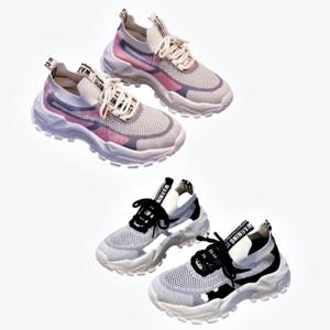 여성 어글리슈즈 니트 스트랩 키높이 패션 운동화 봄 여름 예쁜 런닝화 캐주얼화 스니커즈 신발 러닝화