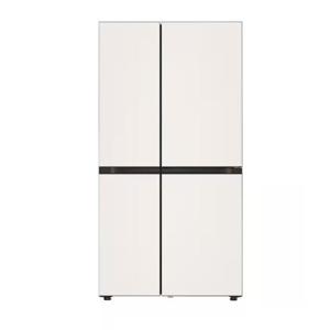 LG전자 S836GBB142 디오스 AI 오브제컬렉션 냉장고 (매직스페이스) 2도어 832L 2등급 (142) 미스트 베이지