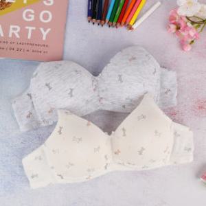 1+1 청소년브라 편안한 노와이어 2단계 주니어속옷  S06046